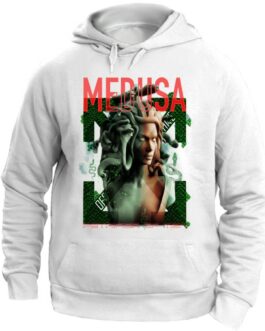 Felpa con Cappuccio Medusa Gorgon Unisex