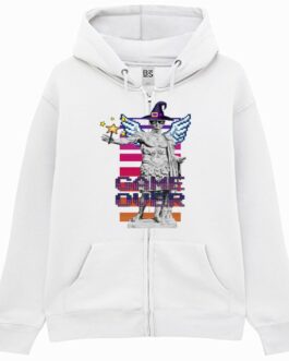 Felpa con Cappuccio Ottaviano Zip Unisex Premium