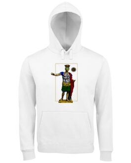 Felpa con Cappuccio Re di denari Uomo Premium