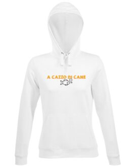 Felpa con Cappuccio Boris "a cazzo di cane" Donna Premium