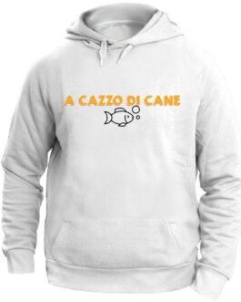 Felpa con Cappuccio Boris "a cazzo di cane" Unisex