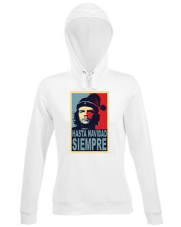 Felpa con cappuccio Hasta Navidad Siempre Donna Premium