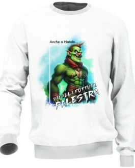 Felpa Grinch "Vai alla Fottuta Palestra"