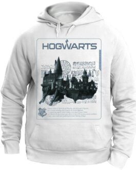 Felpa con Cappuccio Hogwartz Unisex