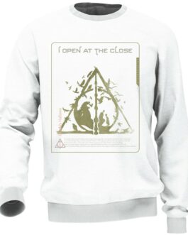 Felpa I Open at the Close HP I Doni della Morte Unisex