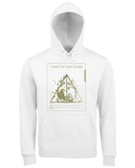 Felpa con Cappuccio - I Open at the Close HP I Doni della Morte Uomo Premium