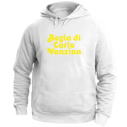 Felpa con Cappuccio Regia di Carlo Vanzina Unisex