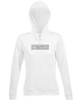 Felpa con Cappuccio Chiuditi a Riccio - Boris Donna Premium