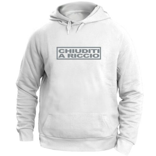 Felpa con Cappuccio Chiuditi a Riccio - Boris Unisex