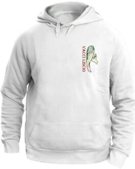 Felpa con Cappuccio Vacci Liscio Unisex