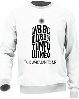 Felpa Wibbly Wobbly Timey Wimey - Doctor Who Unisex
