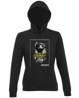 Felpa con Cappuccio Don't Panic Premium Donna