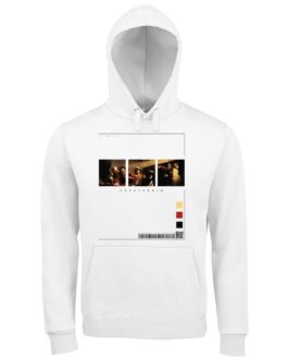 Felpa con Cappuccio Premium Uomo Caravaggio Palette