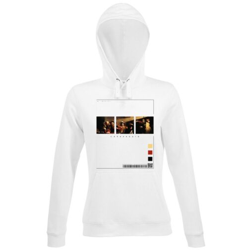 Felpa con Cappuccio Premium Donna Caravaggio Palette