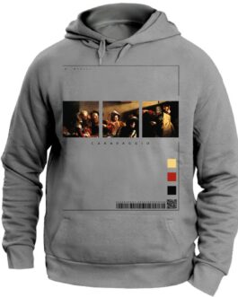 Felpa con Cappuccio Unisex Caravaggio Palette