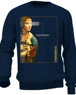 Felpa Unisex Dama con ermellino