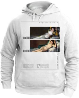 Felpa con Cappuccio Unisex Francisco Goya