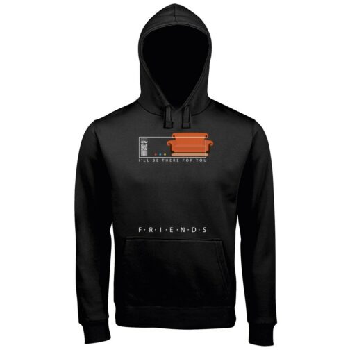 Felpa con Cappuccio Premium Uomo Friends Serie TV