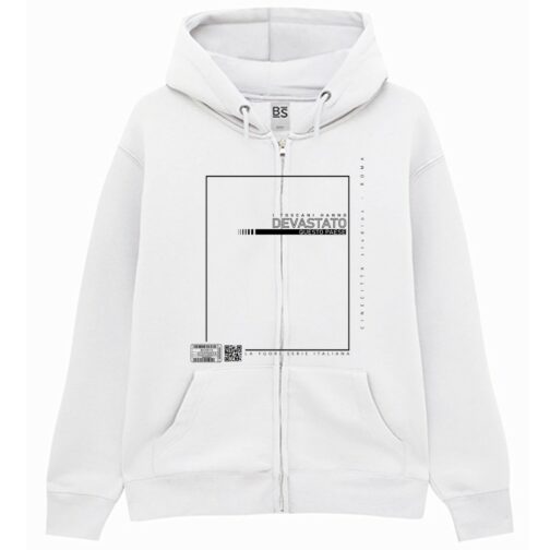 Felpa con Cappuccio Premium Zip Unisex Boris "i Toscani"