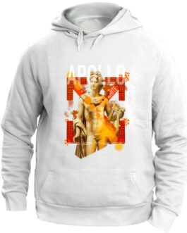 Felpa con cappuccio Unisex apollo