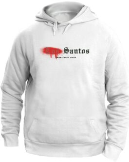 Felpa con cappuccio los santos