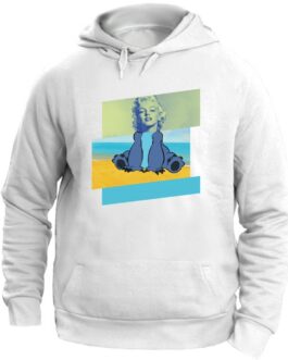 Felpa con cappuccio marilyn stitch