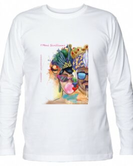 T-shirt maglietta manica lunga - I Mori Siciliani "Behind"