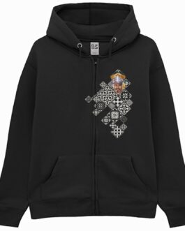 Felpa con Cappuccio Zip Premium Unisex - I Mori Siciliani "Classico"